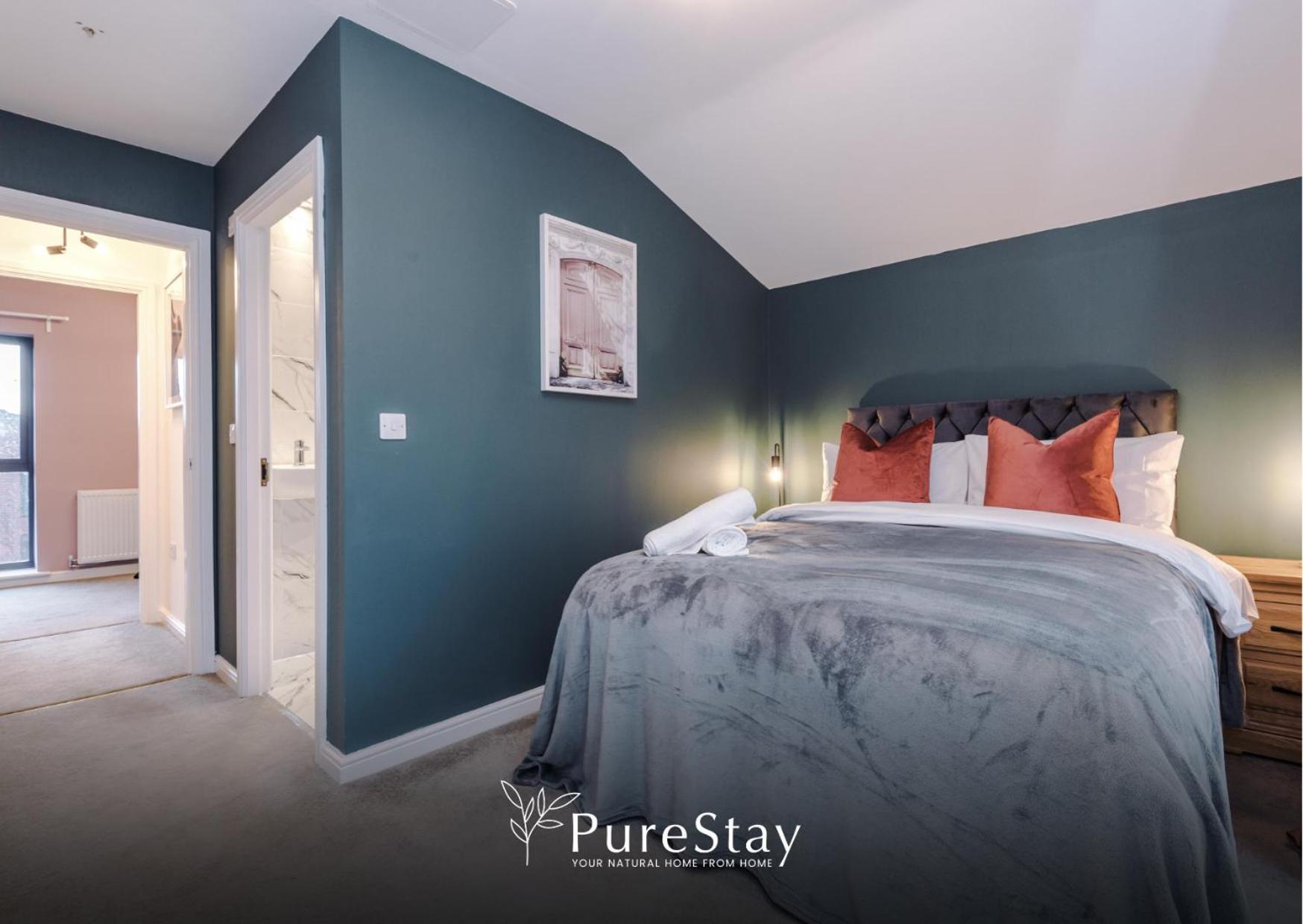 Stunning Five Bedroom Manchester House With Free Parking By Purestay Short Lets & Serviced Accommodation Екстер'єр фото